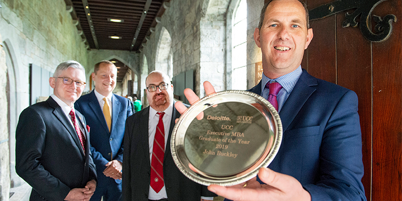 Deloitte UCC Executive MBA Graduate of the Year Award 2019