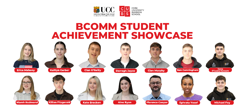 BComm Student Achievement Showcase 2024