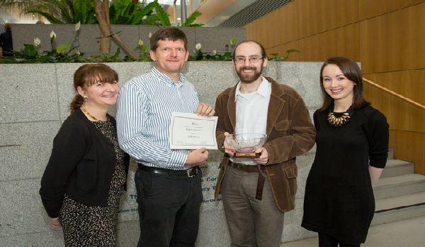 Griffin Murray awarded MBS Student of the Year for 2014-2015