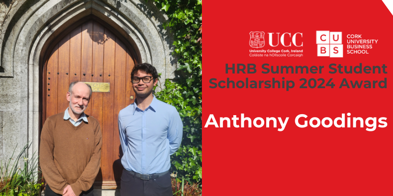 HRB Summer Student Scholarship 2024 Award