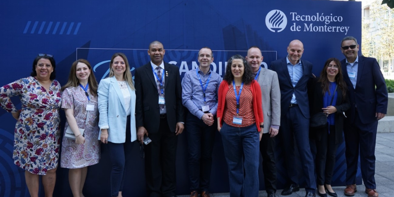 Dr Stephen Onakuse at the International Faculty week in Tecnológico de Monterrey, Mexico City