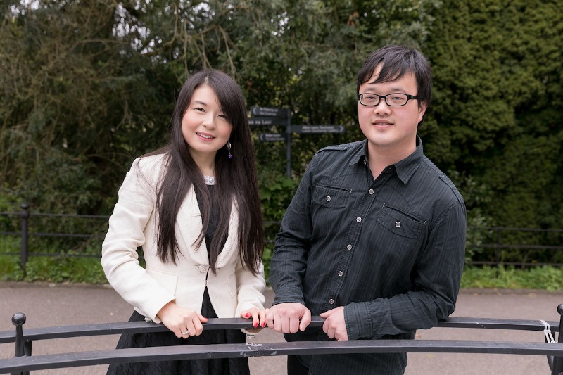 Meet The Recently Engaged PhD Power Couple Jun Gao and Sheng Zhu