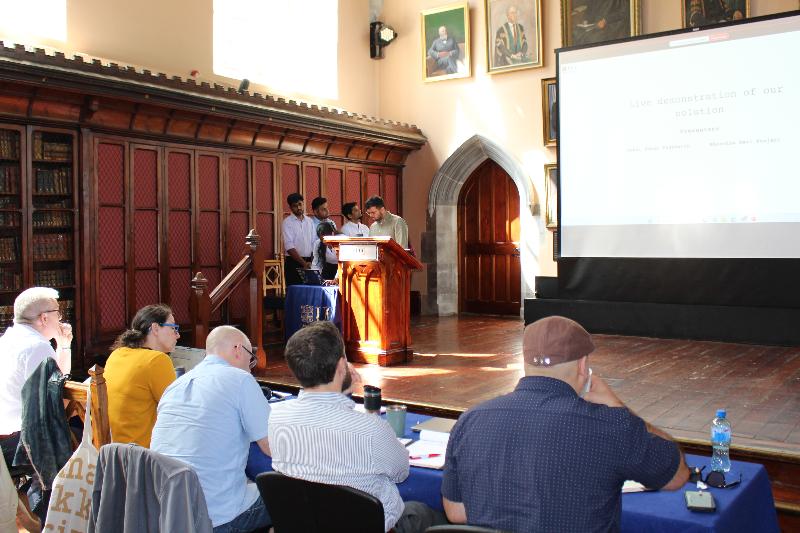 MSc Business Analytics Students Deliver Impactful Presentations in the Aula Maxima!