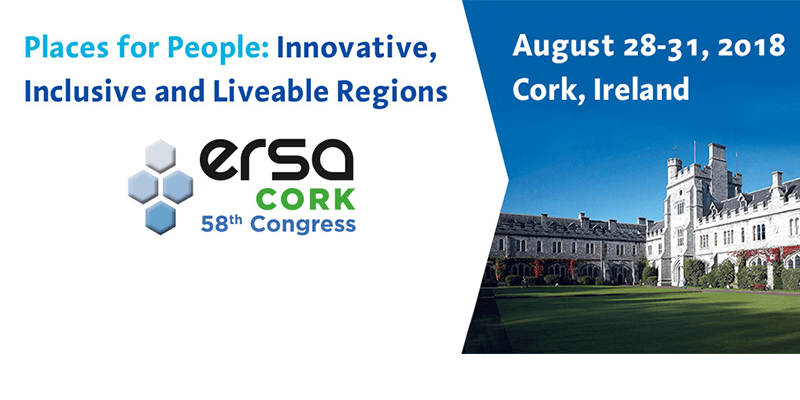 Call for Abstracts: UCC to host European Regional Science Congress in 2018