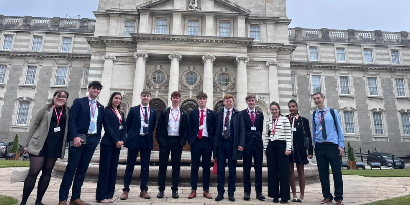 Economics Society Students Visit Taoiseach at Government Buildings