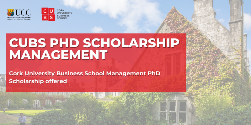 Managment Phd Scholarship Oppurtunity