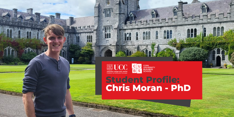 Why should you study a PhD? Student Profile: Chris Moran - PhD 