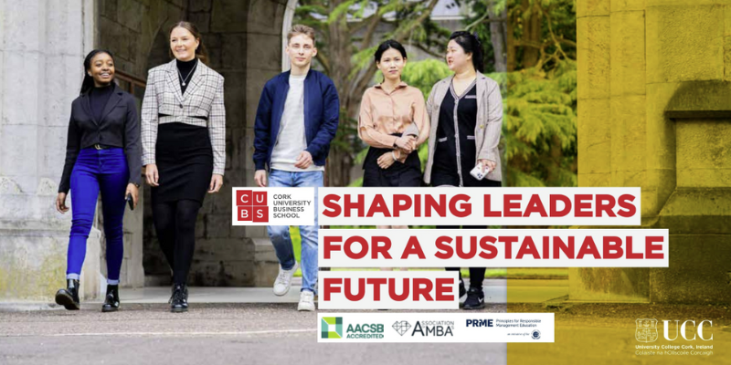 Cork University Business School launches Postgraduate Programme Prospectus
