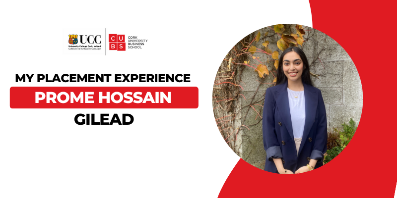 My placement experience – Prome Hossain, Commerce
