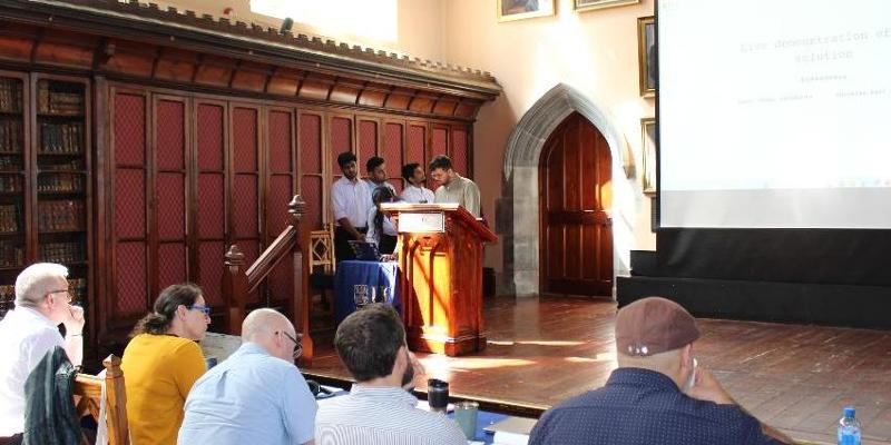 MSc Business Analytics Students Deliver Impactful Presentations in the Aula Maxima!