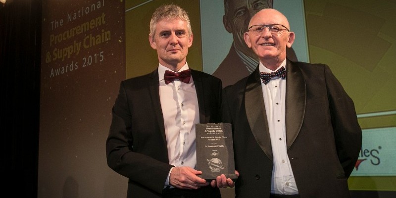 Dr Seamus O’Reilly wins Supply Chain Leader Award